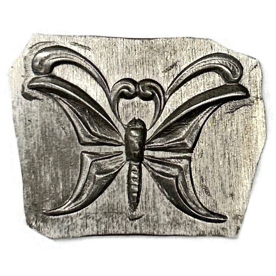 Picture of Sterling Silver Stamping "Art Nouveau Butterfly"
