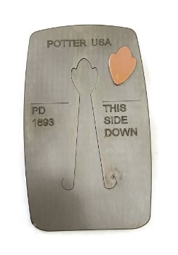 Show details for Pancake Die 1693 - Tri-Petal Drop Picture of Pancake Die 1693 - Tri-Petal Drop