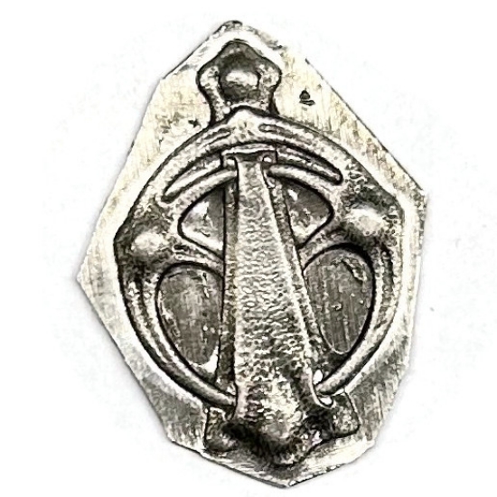 Potter USA Fine Tools. Sterling Silver Stamping "1910 Pendant III"