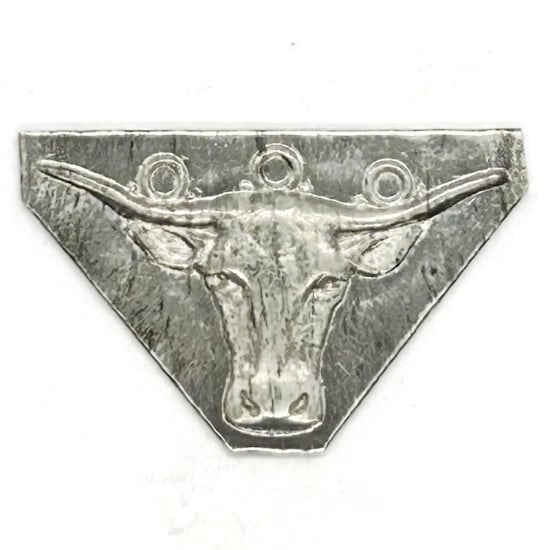 Picture of Sterling Silver Stamping "Bull"