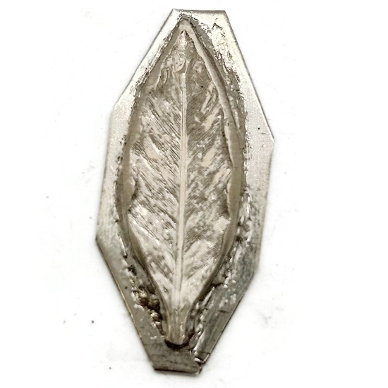 Picture of Sterling Silver Stamping "Detailed Leaf"