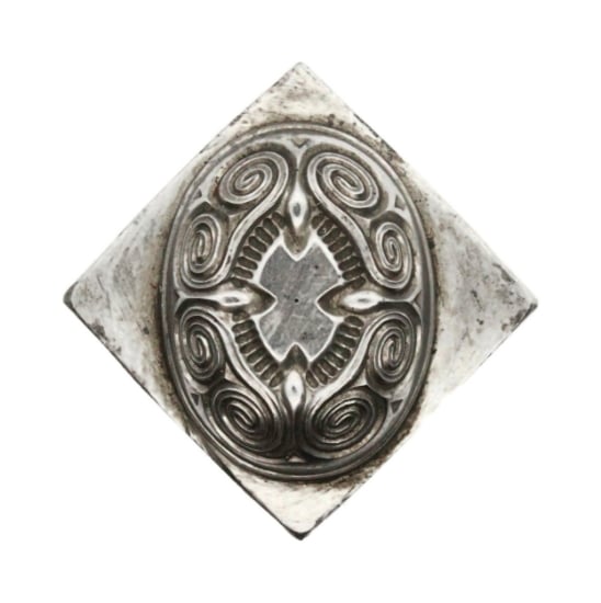 Picture of Impression Die Oval Swirl Concho