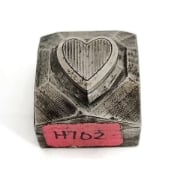 Picture of Impression Die Grated Heart