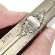 Picture of Impression Die Ring Leafy Signet