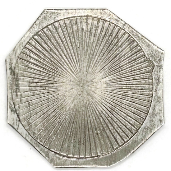 Picture of Sterling Silver Stamping "Fan Circle"