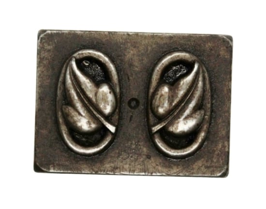 Picture of Impression Die Two Leaves in Ovals