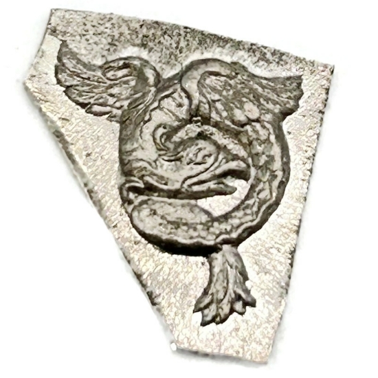 Picture of Sterling Silver Stamping “Mini Detailed Dragon”