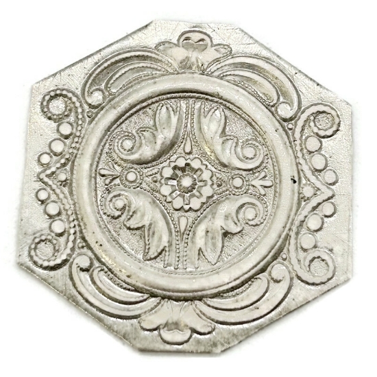Picture of Sterling Silver Stamping “Floral Design”