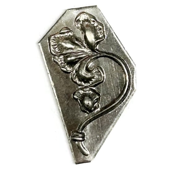 Picture of Sterling Silver Stamping "Baby Iris"