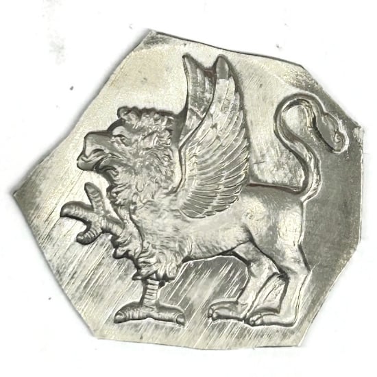 Picture of Sterling Silver Stamping “Chicken Lion”