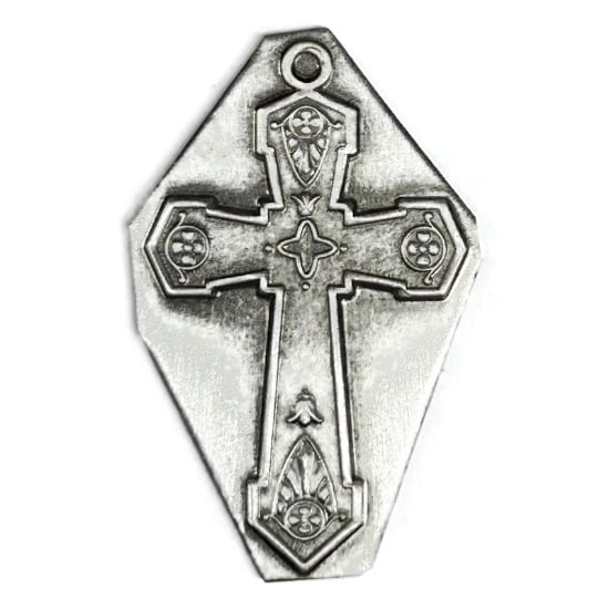 Picture of Sterling Silver Stamping "Cross w/ Details"