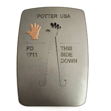 Show details for Pancake Die 1711 Right Hand-Small Picture of Pancake Die 1711 Right Hand-Small