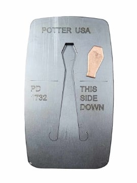 Show details for Pancake Die 1732 Small Coffin Picture of Pancake Die 1732 Small Coffin