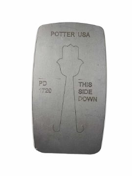Show details for Pancake Die 1720 Medium Hamsa Picture of Pancake Die 1720 Medium Hamsa