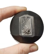 Picture of Impression Die Rectangle Spider Pendant with Web