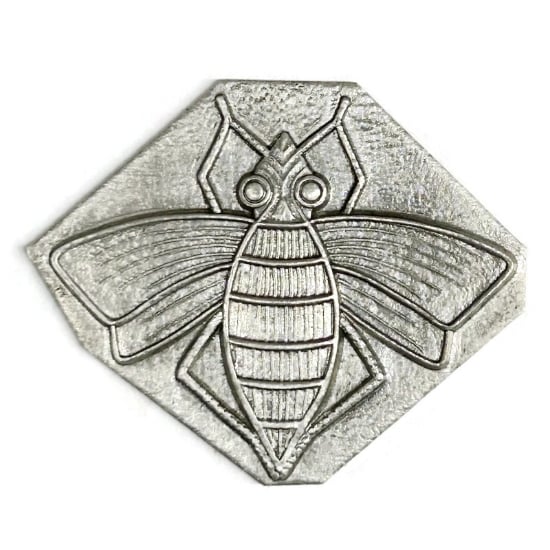 Picture of Fine Silver Stamping "Bug"