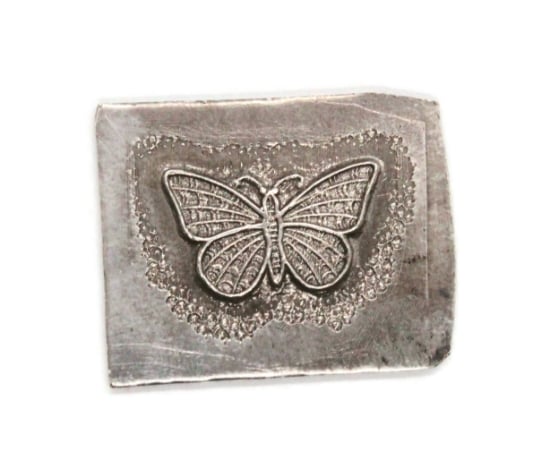 Picture of Fine Silver Stamping "Tiny Butterfly"