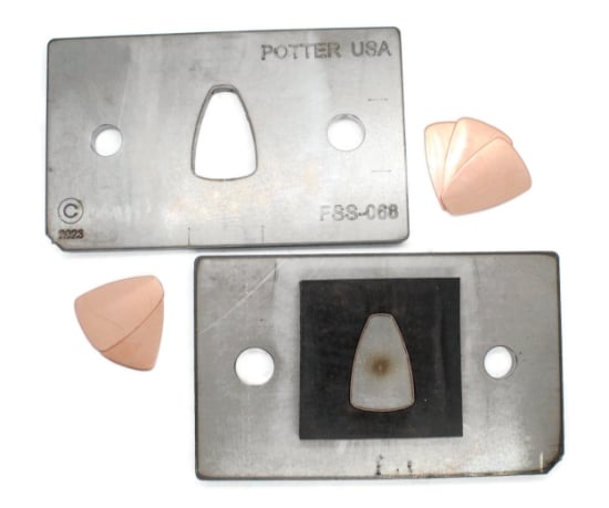 Picture of FSS (Fast Stamping System) Die Set FSS-068 Medium Riveted Shield