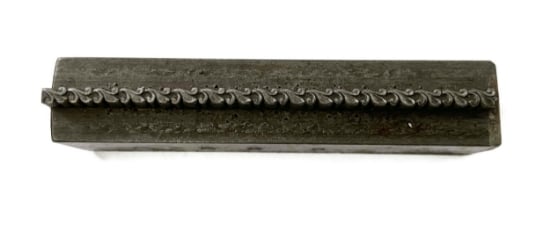 Picture of Impression Die Repeating Fleurs Band