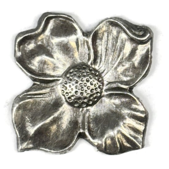 Picture of Sterling Silver Stamping "Dogwood Flower"