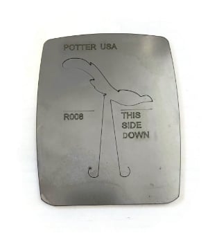 Show details for Pancake Die R008 Feather Ring Band 3 1/4" Picture of Pancake Die R008 Feather Ring Band 3 1/4"