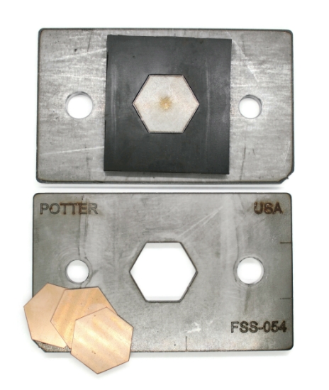 Picture of FSS (Fast Stamping System) Die Set FSS-054 Hexagon 1-1/4"