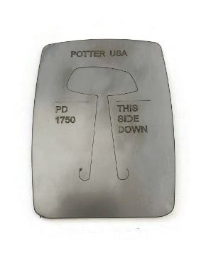 Show details for Pancake Die 1750 Asymmetric Trapezoid Large Picture of Pancake Die 1750 Asymmetric Trapezoid Large