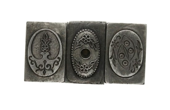 Picture of Impression Die Flat Floral Shot Plate