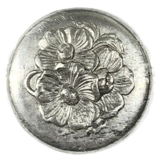 Picture of Sterling Silver Stamping "Bundle of Three Flowers"