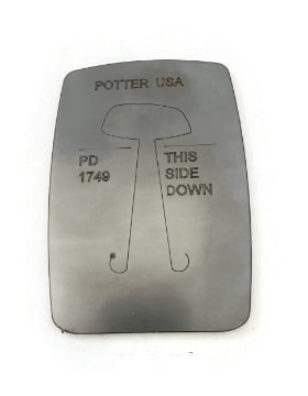 Show details for Pancake Die 1749 Asymmetric Trapezoid Medium Picture of Pancake Die 1749 Asymmetric Trapezoid Medium