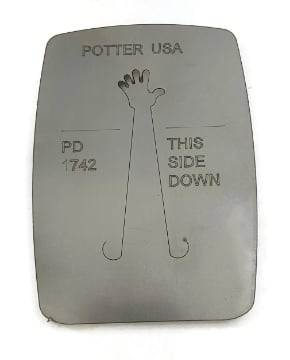 Show details for Pancake Die 1742 Left Hand-Small Picture of Pancake Die 1742 Left Hand-Small