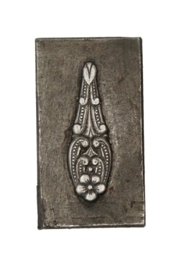 Picture of Impression Die Floral Swoops Drop