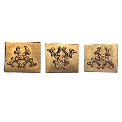Artist Palette, Small Size, Copper Stamping blank metal cut out made of  copper for metal working