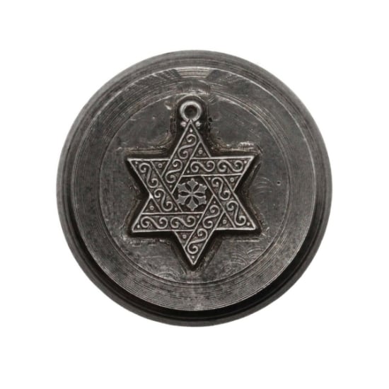 Picture of Impression Die Winter Star of David