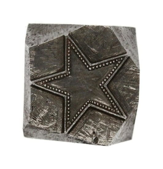 Picture of Impression Die Beaded Star