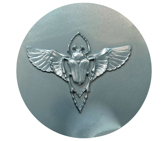 Picture of Impression Die Egyptian Revival Beetle STOCK LIMITED!