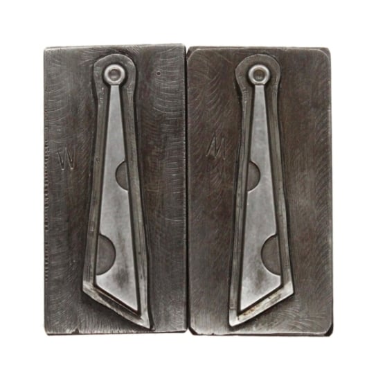 Picture of Impression Die Modern Polka-Dot Earrings