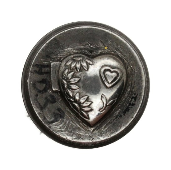Picture of Impression Die Sunflower Heart Locket