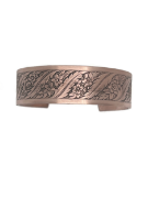 Picture of Staggered Bouquet Copper Cuff