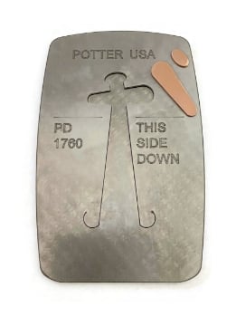 Show details for Pancake Die 1760 Oval Toggle Clasp - Two Parts Picture of Pancake Die 1760 Oval Toggle Clasp - Two Parts