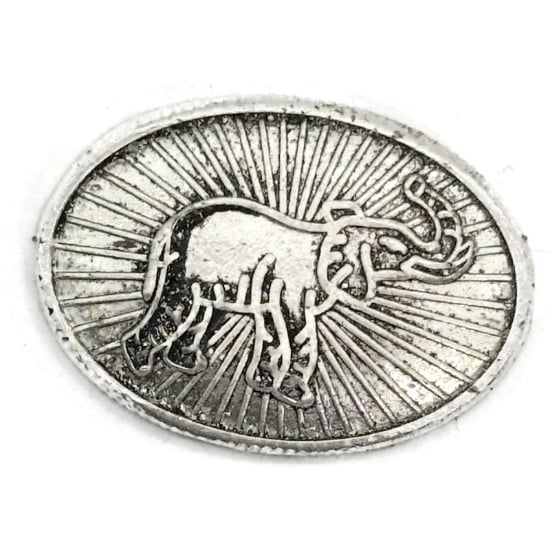 Picture of Fine Silver Stamping "Elephant"