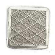 Picture of Fine Silver Stamping "Diamond Enamel Design"