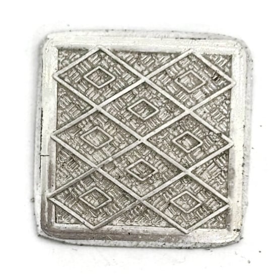 Picture of Fine Silver Stamping "Diamond Enamel Design"
