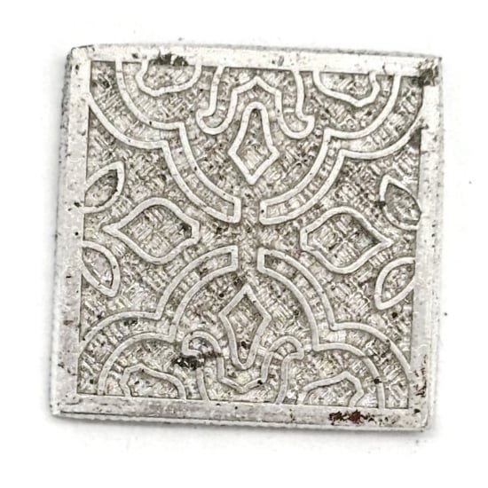 Picture of Fine Silver Stamping "Unique Enamel Design"