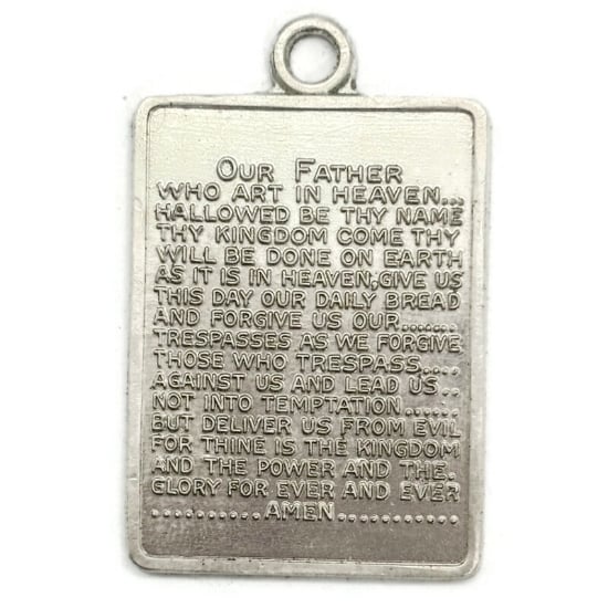 Picture of Fine Silver Stamping "Prayer" (for enamel)