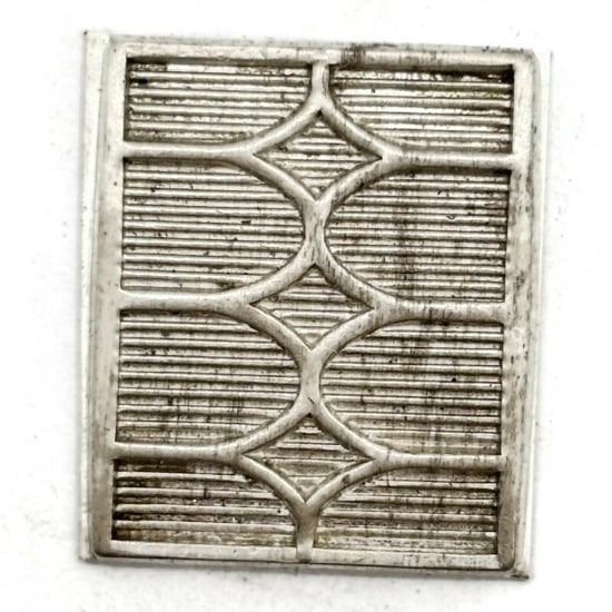 Picture of Fine Silver Stamping "Triple Rhombus"