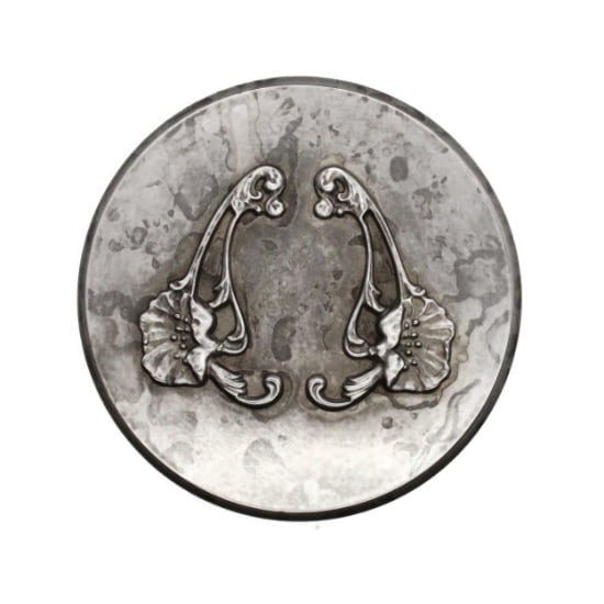 Picture of Impression Die Nouveau Poppy Earrings