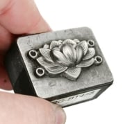 Picture of Impression Die Lotus Bracelet Link