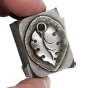 Picture of Impression Die Leaf Earrings