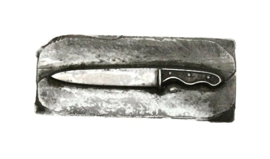 Picture of Impression Die Kitchen Knife